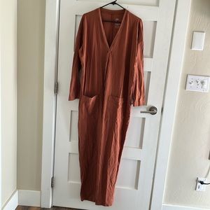 Storq maternity jumpsuit.